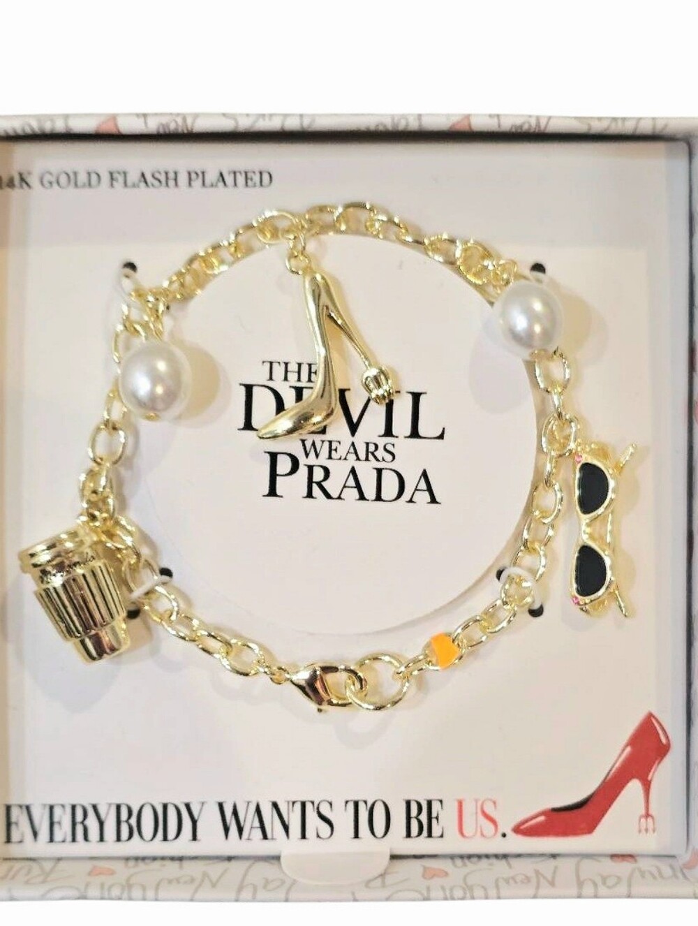 LA Rocks The Devil Wears Prada Charm Bracelet